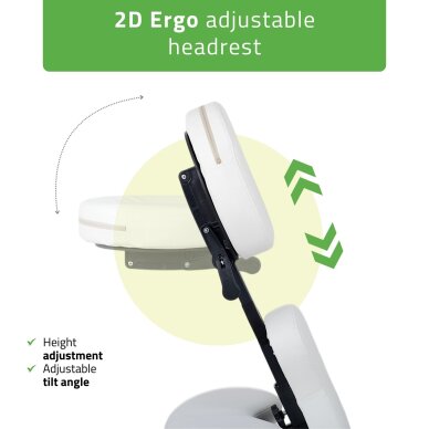 Vertikālais masāžas krēsls Habys Flexo Comfy Base, balts 4 Vertikālais masāžas krēsls Habys Flexo Comfy Base, balts 4