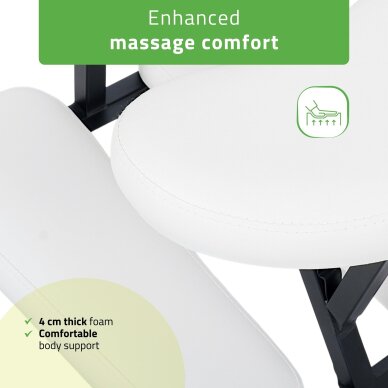 Vertikālais masāžas krēsls Habys Flexo Comfy Base, balts 6 Vertikālais masāžas krēsls Habys Flexo Comfy Base, balts 6