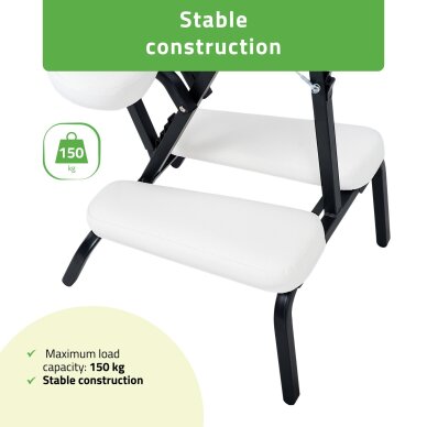 Vertikālais masāžas krēsls Habys Flexo Comfy Base, balts 7 Vertikālais masāžas krēsls Habys Flexo Comfy Base, balts 7