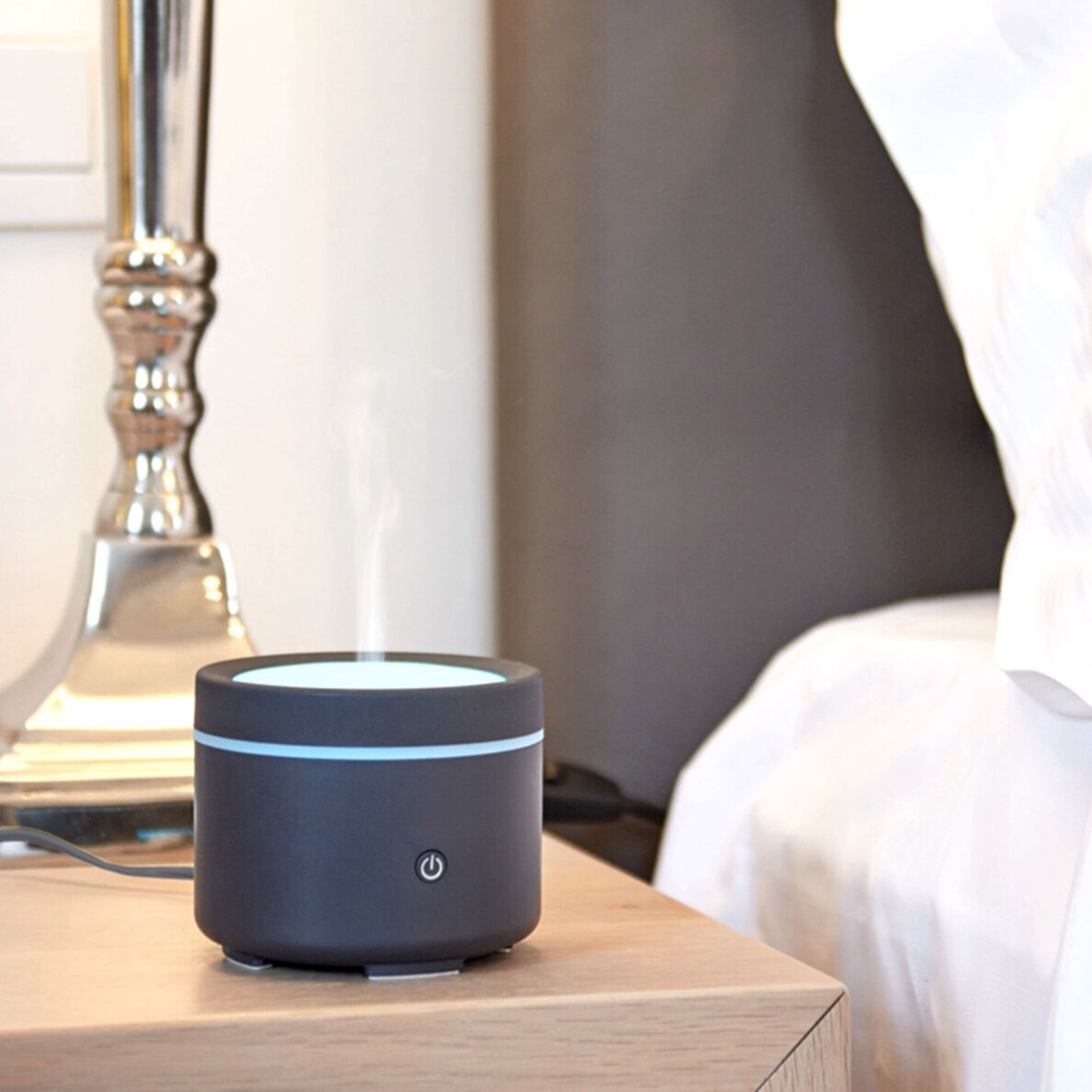 Essential oil diffuser Lanaform Fidji Grey 1