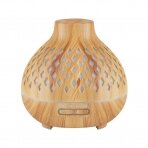 Verdampfer für ätherische Öle mit Fernbedienung MYSTIC SPA LIGHT WOOD