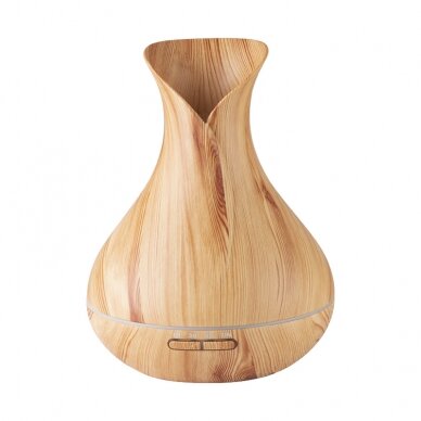 Ēterisko eļļu difuzors ar tālvadības pulti AROMA SPA LIGHT WOOD