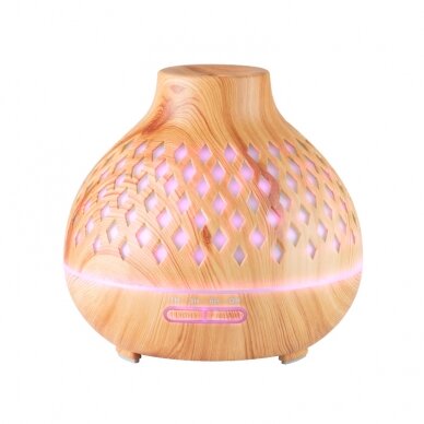 Essential oil diffuser with remote control MYSTIC SPA LIGHT WOOD 1