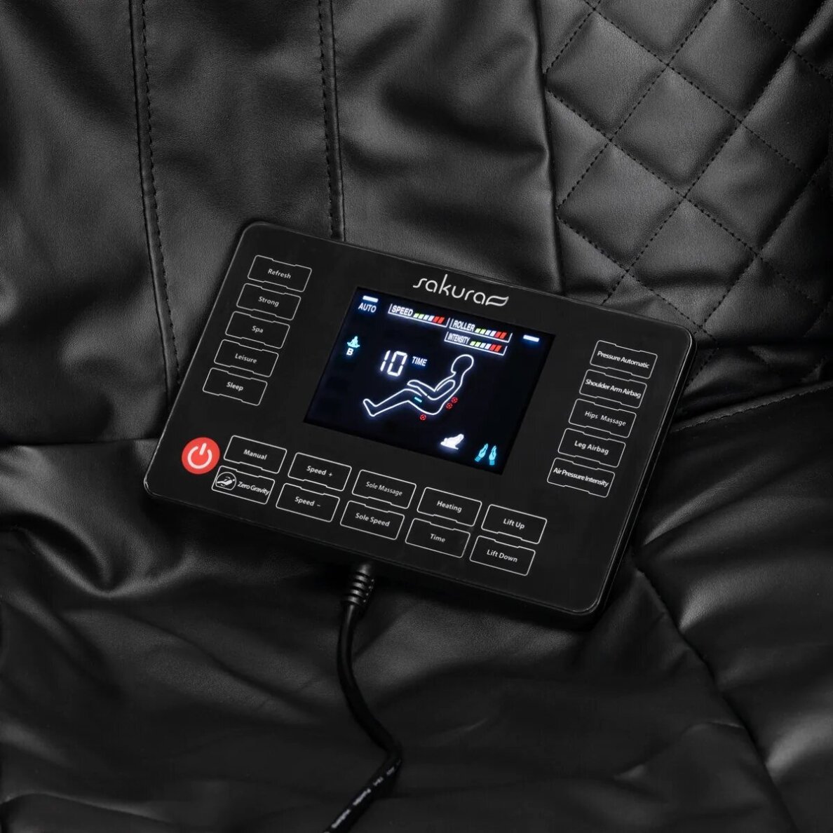 Masažinis krėslas Sakura 306 Classic Wood 16 Masažinis krėslas Sakura 306 Classic Wood 16