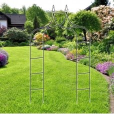 Łuk kwiatowy - metalowa pergola ogrodowa Duet