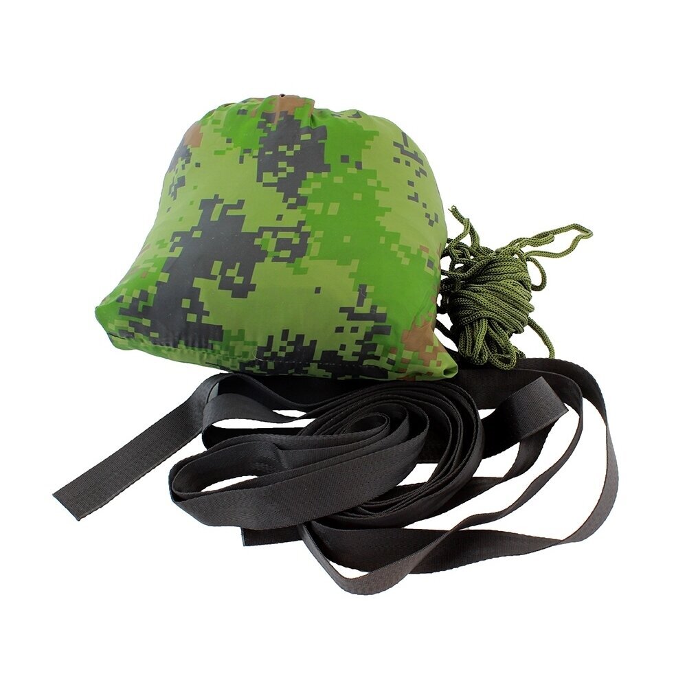 Võrkkiik putukavõrguga ACTIVE SUMMER CAMOUFLAGE 260x140cm 200kg 3