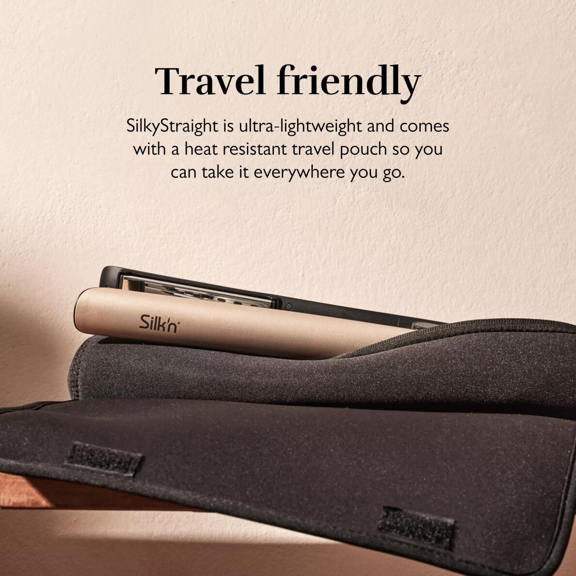 Infrapuna hiusten suoristusrauta SilkyStraight 12