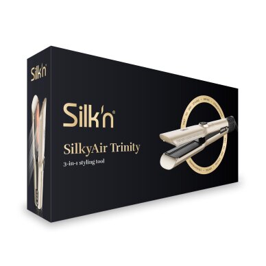 Innovatiivinen hiustenkuivaaja, suoristusrauta ja muotoilija SilkyAir Trinity 3-in-1 8 Innovatiivinen hiustenkuivaaja, suoristusrauta ja muotoilija SilkyAir Trinity 3-in-1 8