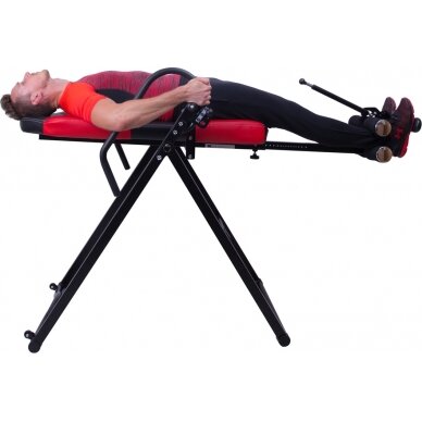 Body stretching inversion table inSPORTline Inverso Heaty 15