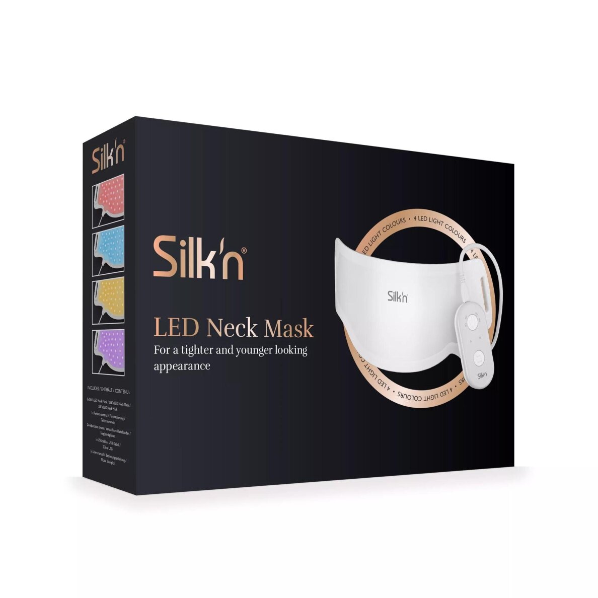 Kaklo odą atjauninanti LED kaukė Silk’n Neck Mask 3