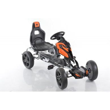 Karting-Velomobil Go-Kart 1504 Black (für Kinder von 5-12 Jahren)
