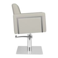 Frizieru krēsls GABBIANO PROFESSIONAL HAIRDRESSING CHAIR BERGAMO GREY