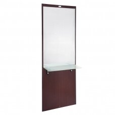 Juuksuripult koos peegliga GABBIANO Q-040 BROWN