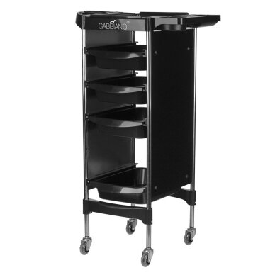 Meistrikäru GABBIANO HAIRDRESSER HELPER 4 BLACK