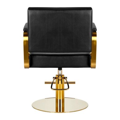 Kirpyklos kėdė Gabbiano Genua Gold Black 3