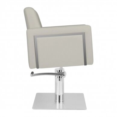 Krzesło fryzjerskie GABBIANO PROFESSIONAL HAIRDRESSING CHAIR BERGAMO GREY 1