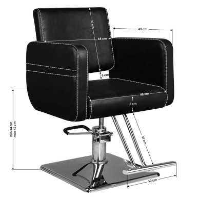 Hairdressing chair Hair System SM376 Black 4
