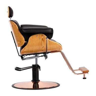 Kampaamotuoli HAIRDRESSING CHAIR FLORENCE BELLA ADJUSTABLE BACK BLACK 2 Kampaamotuoli HAIRDRESSING CHAIR FLORENCE BELLA ADJUSTABLE BACK BLACK 2
