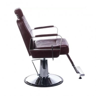 Kirpyklos kėdė PROFESSIONAL BARBER CHAIR HOMER BROWN 2