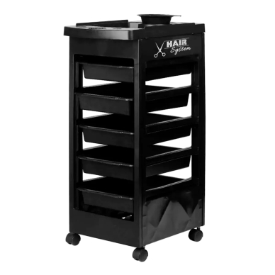 Kirpyklos vežimėlis Hair System 8-5 Black