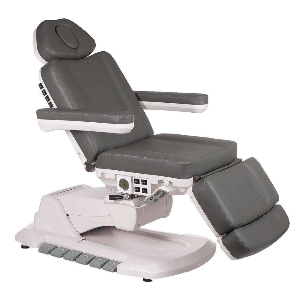 Cosmetology chair BR-6686 Electric 4 Motor Heating Grey Cosmetology chair BR-6686 Electric 4 Motor Heating Grey