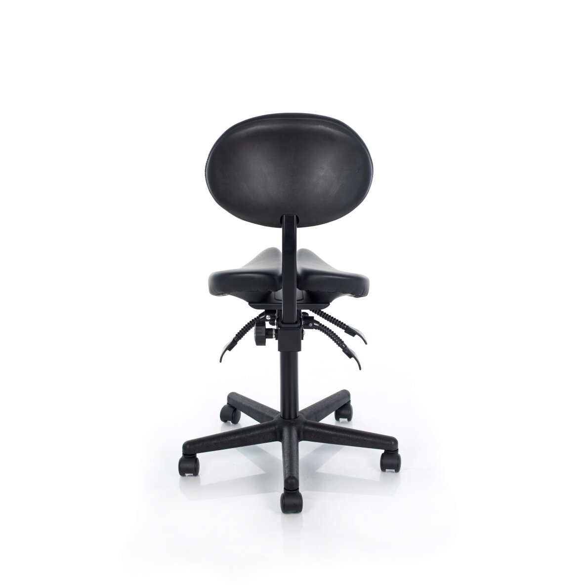 Kosmetoloģijas taburete Professional Massage Master with Backrest Black 3 Kosmetoloģijas taburete Professional Massage Master with Backrest Black 3
