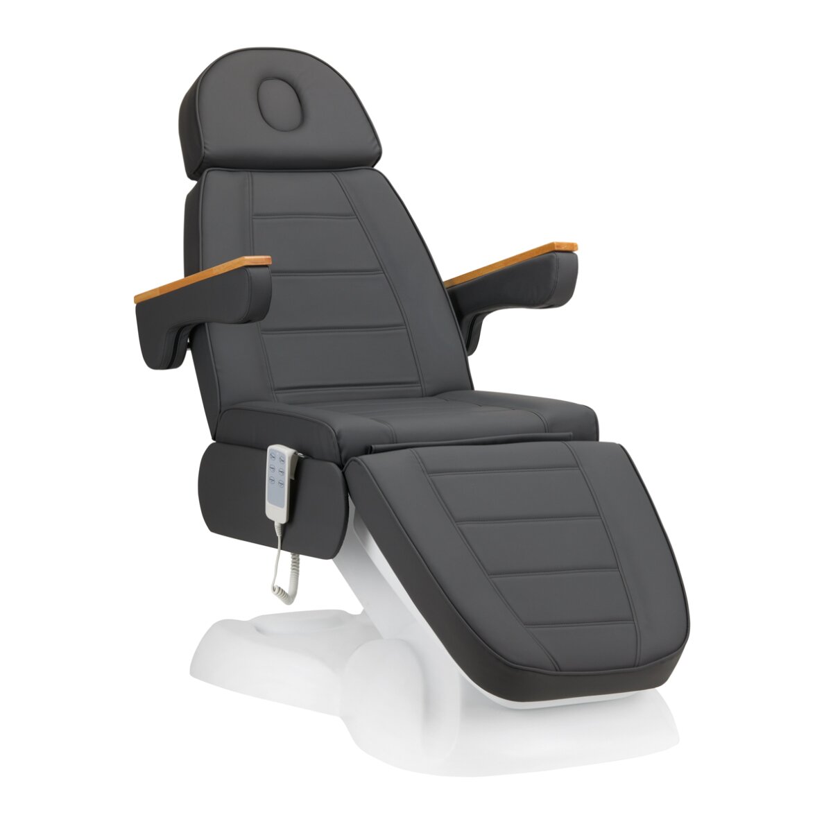 Косметологическое кресло SILLON PRESTIGE LUX ELECTRIC 3 MOTOR GREY 1