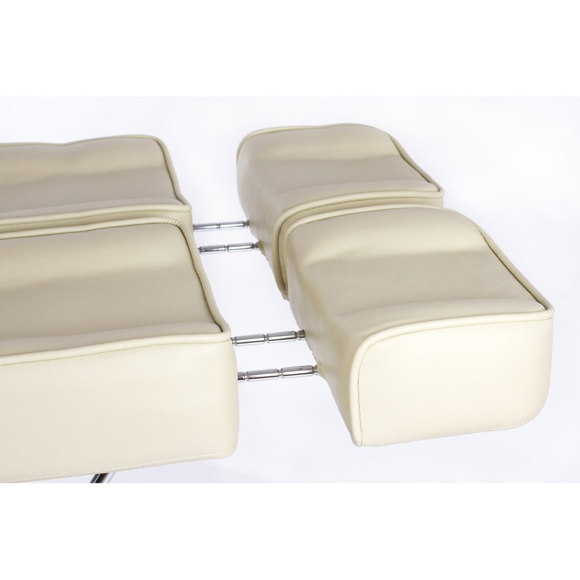 Kosmetologinis krėslas su reguliuojamomis kojomis Beauty 2 (Cream) 15 Kosmetologinis krėslas su reguliuojamomis kojomis Beauty 2 (Cream) 15