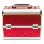 Kosmetikos priemonių lagaminas Professional Style XL, raudona