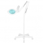Kosmetoloogia LED-lamp koos luubi ja statiiviga GLOW MOONLIGHT 8013 5D 10W WHITE