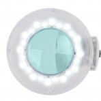 Kosmetologinė lempa LED su lupa ir stovu 12W (pastatoma ant grindų)