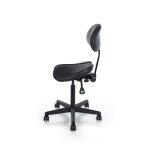 Табурет косметолога Professional Massage Master with Backrest Black