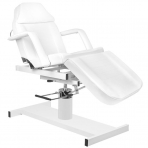 Kosmetoloģijas krēsls HYDRAULIC COSMETIC WHITE