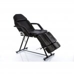 Kosmetoloģijas krēsls ar regulējamām kājām Beauty 2 (Black)