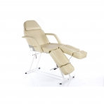 Fotel kosmetyczny z regulowanymi nogami Beauty 2 (Cream)