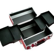 Kosmētikas koferis Professional Style XL Red Kosmētikas koferis Professional Style XL Red