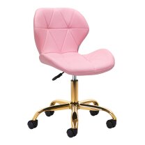 Kosmetoloogiline stool QS-06G Pink Kosmetoloogiline stool QS-06G Pink