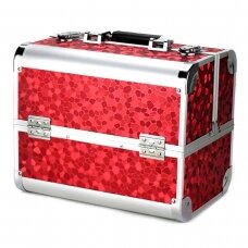 Cosmetic suitcase Elegant Style, Red