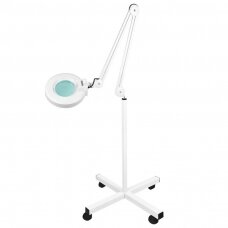 Cosmetology LED lamp with magnifier and stand S4 5D 22W ADJUSTABLE WHITE