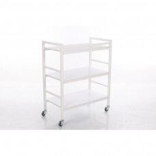 Cosmetology trolley (3 wooden shelves)