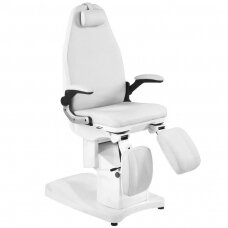 Kosmetoloģiskais elektriskais krēsls Azzurro 709A Pedi White