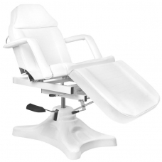 Kosmētikas krēsls HYDRAULIC COSMETIC SALON WHITE