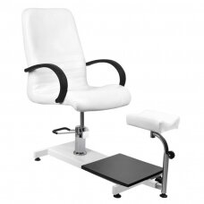 Kosmetologinis krėslas pedikiūrui HYDRAULIC PEDI SPA WHITE