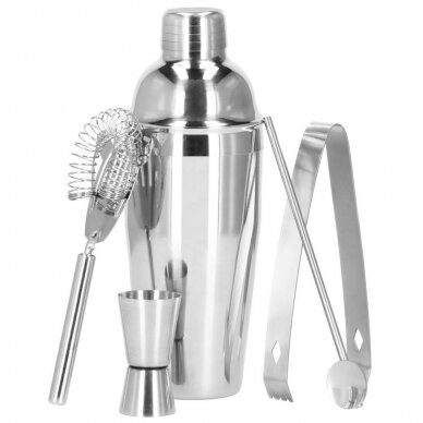 Kokteiļu gatavošanas komplekts ELEGANCE SET, 750ml 5gab. 1