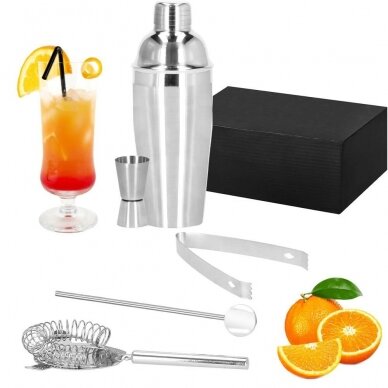 Kokteiļu gatavošanas komplekts ELEGANCE SET, 750ml 5gab. 3