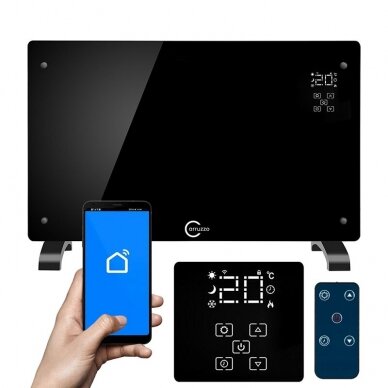 Умный конвекционный обогреватель с WiFi CARRUZZO, 2500W (Поврежденная упаковка) 1