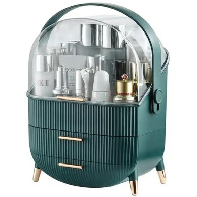 Kosmetiikkalaatikko ELEGANCE STYLE Green Kosmetiikkalaatikko ELEGANCE STYLE Green