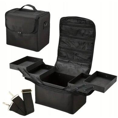 Kosmetikos priemonių krepšys Cosmo Black 1 Kosmetikos priemonių krepšys Cosmo Black 1