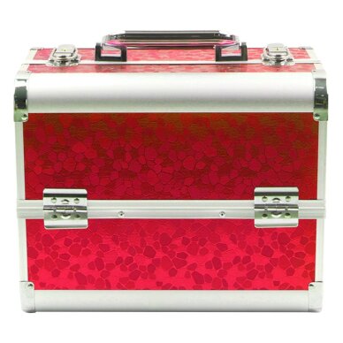 Kosmeettinen matkalaukku Professional Style XL Red 2