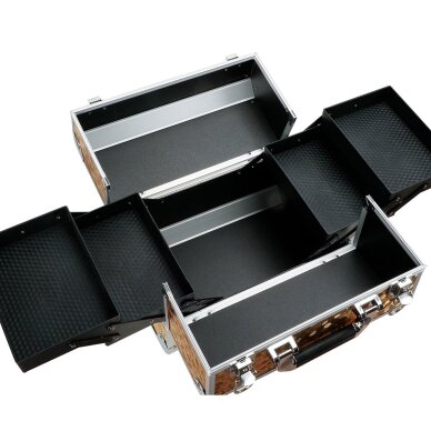 Cosmetic suitcase Elegant Style Brown 1